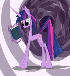 Size: 857x932 | Tagged: safe, artist:muffinsoul, twilight sparkle, g4, book