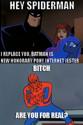 Size: 473x711 | Tagged: safe, princess luna, g4, 60s spider-man, batman, image macro, male, meme, spider-man