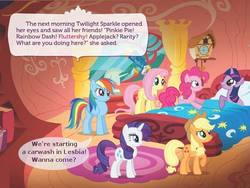 Size: 640x480 | Tagged: safe, artist:i-shooped-a-pwny, editor:i-shooped-a-pwny, applejack, fluttershy, pinkie pie, rainbow dash, rarity, twilight sparkle, g4, fimflamfilosophy