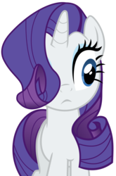 Size: 726x1101 | Tagged: safe, artist:montanaferrin, rarity, pony, unicorn, g4, mmmystery on the friendship express, my little pony: friendship is magic, alternate hairstyle, female, hair over one eye, simple background, solo, transparent background, vector