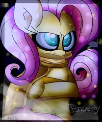 Size: 816x979 | Tagged: safe, artist:extradan, fluttershy, g4, clothes, scarf