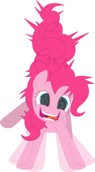 Size: 2129x3868 | Tagged: safe, artist:arastane-siryphia, pinkie pie, earth pony, pony, g4, solo, sugar rush, swirly eyes