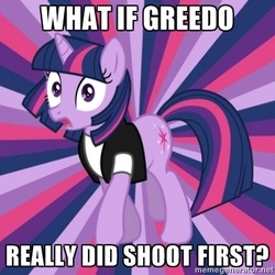 Size: 400x400 | Tagged: safe, twilight sparkle, g4, conspiracy twilight sparkle, exploitable meme, memegenerator