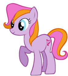 Size: 845x946 | Tagged: dead source, safe, artist:mappymaples, muse (g2), pony, g2, g4, female, g2 to g4, generation leap, solo