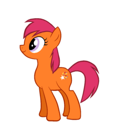 Size: 871x918 | Tagged: safe, artist:mappymaples, sparkleworks, earth pony, pony, g3, g4, female, g3 to g4, generation leap, mare, simple background, solo, transparent background