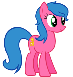 Size: 870x918 | Tagged: safe, artist:mappymaples, melody, earth pony, pony, g1, g4, my little pony tales, female, g1 to g4, generation leap, solo