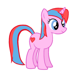 Size: 894x894 | Tagged: safe, artist:mappymaples, buttons (g1), pony, g1, g4, female, g1 to g4, generation leap, simple background, solo, transparent background