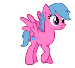 Size: 649x593 | Tagged: safe, artist:mappymaples, firefly, pegasus, pony, g1, g4, female, g1 to g4, generation leap, mare, simple background, solo, transparent background