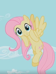 Size: 478x636 | Tagged: safe, screencap, fluttershy, pegasus, pony, g4, secret of my excess, smiling