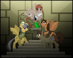 Size: 1024x806 | Tagged: source needed, safe, artist:inuhoshi-to-darkpen, daring do, g4, crossover, lara croft, ponified, tomb raider