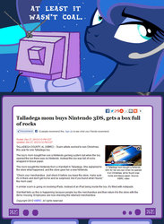 Size: 563x769 | Tagged: safe, princess luna, pony, gamer luna, g4, exploitable meme, meme, nintendo, scam, tv meme