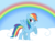 Size: 1200x943 | Tagged: safe, artist:csmlp, rainbow dash, g4, cloud, rainbow