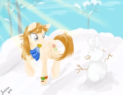 Size: 700x543 | Tagged: safe, artist:tsukiyono-omi-chan, oc, oc only, pegasus, pony, cookie