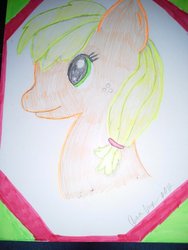 Size: 774x1032 | Tagged: safe, artist:lightning-spark, applejack, earth pony, pony, g4, female, solo