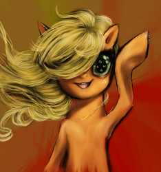 Size: 1666x1777 | Tagged: safe, artist:klalaskaxd, applejack, earth pony, pony, g4, female, solo