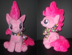 Size: 1003x765 | Tagged: safe, artist:sophillia, pinkie pie, g4, doll, filly, irl, photo, plushie, toy