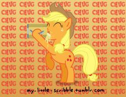 Size: 792x612 | Tagged: safe, artist:scribble, applejack, g4, 30 minute art challenge, cider