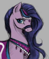 Size: 500x609 | Tagged: safe, artist:valkyrie-girl, amira, pony, saddle arabian, g4, colored, female, gray background, mare, saddle arabia, simple background, sketch, solo