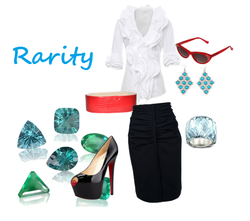 Size: 503x445 | Tagged: safe, rarity, human, g4, clothes, humanized, polyvore