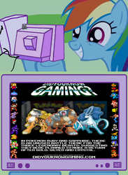 Size: 563x771 | Tagged: safe, rainbow dash, entei, pony, raikou, suicune, g4, did you know gaming, exploitable meme, legendary beasts, meme, pokémon, tv meme