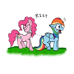 Size: 800x800 | Tagged: safe, artist:ichibangravity, pinkie pie, rainbow dash, g4, cutie mark