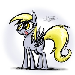 Size: 700x700 | Tagged: safe, derpy hooves, pegasus, pony, g4, female, mare, solo, underp