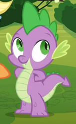 Size: 249x408 | Tagged: safe, screencap, spike, dragon, g4, spike at your service, cute, male, solo