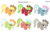 Size: 3600x2300 | Tagged: safe, artist:gurugrendo, artist:pika-robo, applejack, applejack (g3), granny smith, earth pony, pony, g1, g3, g4, alternate clothes, cowboys and equestrians, discorded, ember's worst nightmare, g1 to g4, g3 to g4, generation leap, liarjack, mad (tv series), mad magazine, maplejack, palette swap, recolor, simple background, transparent background, vector