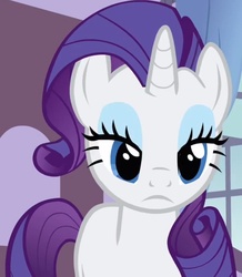 Size: 758x868 | Tagged: safe, screencap, rarity, pony, unicorn, g4, spike at your service, female, mare, solo