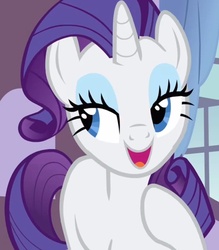 Size: 762x870 | Tagged: safe, screencap, rarity, pony, unicorn, g4, spike at your service, female, mare, solo