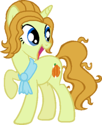 Size: 371x453 | Tagged: safe, artist:bronybase, artist:multiversecafe, artist:starryoak, pumpkin cake, pony, unicorn, g4, clothes, female, older, older pumpkin cake, raised hoof, scarf, simple background, solo, transparent background