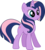 Size: 2000x2223 | Tagged: dead source, safe, artist:cupcakescankill, fluttershy, twilight sparkle, oc, oc only, oc:flutter sparkle, pony, unicorn, g4, female, fusion, fusion:fluttershy, fusion:twilight sparkle, fusion:twishy, heterochromia, simple background, solo, transparent background, vector