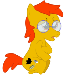 Size: 900x900 | Tagged: safe, artist:dabestpony, arnold perlstein, magic school bus, ponified