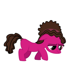 Size: 900x900 | Tagged: safe, artist:dabestpony, keesha franklin, magic school bus, ponified