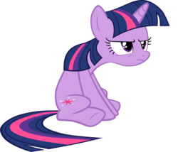 Size: 2105x1803 | Tagged: safe, artist:acer-rubrum, twilight sparkle, pony, unicorn, g4, hurricane fluttershy, my little pony: friendship is magic, female, simple background, solo, transparent background, twilight sparkle is not amused, unamused, unicorn twilight, vector