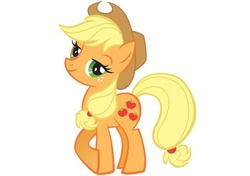 Size: 570x402 | Tagged: safe, applejack, earth pony, pony, g4, official, female, mare, simple background, solo, stock vector, vector, white background