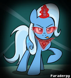 Size: 1100x1200 | Tagged: dead source, safe, artist:slitherpon, trixie, g4, alicorn amulet