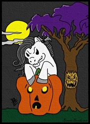 Size: 516x712 | Tagged: safe, artist:nighte82, g3, ponified, the nightmare before christmas