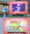 Size: 500x579 | Tagged: safe, edit, edited screencap, screencap, berry punch, berryshine, carrot top, golden harvest, shoeshine, trixie, twilight sparkle, boast busters, g4, magic duel, my little pony: friendship is magic, hub logo, pun