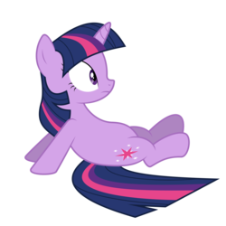 Size: 6000x6000 | Tagged: safe, artist:mamandil, twilight sparkle, pony, unicorn, g4, too many pinkie pies, absurd resolution, belly, female, mare, on back, simple background, solo, transparent background, unicorn twilight, vector