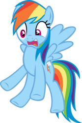 Size: 3553x5314 | Tagged: safe, artist:freak0uo, rainbow dash, pegasus, pony, g4, .svg available, female, mare, simple background, transparent background, vector