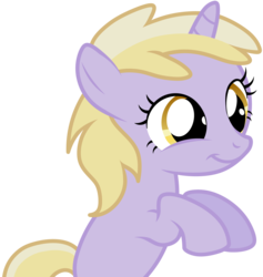 Size: 1422x1502 | Tagged: safe, artist:axemgr, dinky hooves, pony, unicorn, g4, female, filly, foal, horn, simple background, solo, transparent background, vector