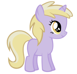 Size: 1470x1423 | Tagged: safe, artist:durpy, dinky hooves, pony, unicorn, g4, female, filly, foal, horn, simple background, solo, transparent background, vector