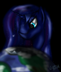 Size: 6000x7000 | Tagged: safe, artist:lupo-lycanth, princess luna, pony, g4, absurd resolution, equestria, female, solo