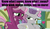 Size: 1200x700 | Tagged: safe, edit, edited screencap, screencap, cheerilee, sweetie belle, g4, hearts and hooves day (episode), my little pony: friendship is magic, caption, classroom, duo, heart, hearts and hooves day, if you know what i mean, image macro, meme, monty python, monty python's flying circus, nudge, nudging, parody, ponyville schoolhouse