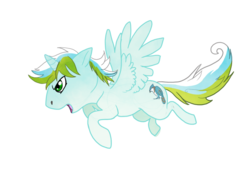 Size: 900x675 | Tagged: safe, artist:loryska, oc, oc only, alicorn, pony, alicorn oc, flying, simple background, solo, transparent background