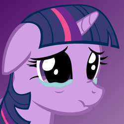 Size: 2500x2500 | Tagged: safe, artist:jfiend97, twilight sparkle, pony, g4, crying, female, sad, solo