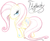 Size: 1187x971 | Tagged: safe, artist:lavenderkhajiit, fluttershy, g4, pastel