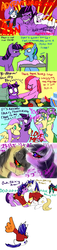 Size: 640x2800 | Tagged: safe, artist:bunnish, daring do, fancypants, fleur-de-lis, fluttershy, pinkie pie, prince blueblood, queen chrysalis, rainbow dash, shining armor, spike, twilight sparkle, pony, unicorn, g4, comic, crack shipping, female, flutterrage, kitchen sink, male, mare, pinkamena diane pie, ship:rainbowsink, shipping, stallion, wat