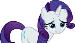 Size: 1705x987 | Tagged: safe, artist:firestorm-can, rarity, pony, g4, spike at your service, bedroom eyes, female, out of context, simple background, solo, svg, transparent background, vector